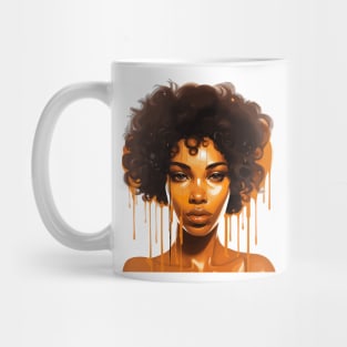 Afrocentric Woman Dripping With Melanin Mug